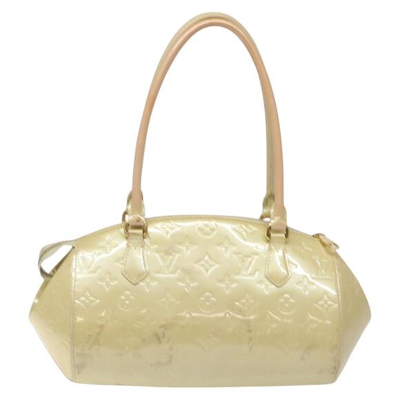 LOUIS VUITTON Monogram Vernis Sherwood PM Hand Bag Broncorail M91491 - Picture 3 of 16